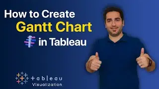 Creating a Gantt Chart in Tableau (Tableau Tutorial Part 63)