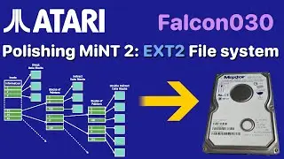 Atari добавляет файловую систему Ext2 в MiNT с помощью Hatari