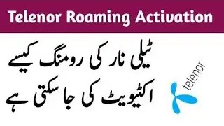 how to activate telenor international roaming from anywhere in the world | Telenor sim roaming