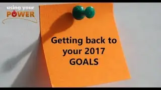 How to Get back to your Annual Goals