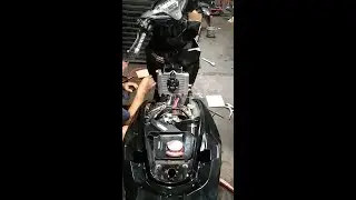 Pasang Radiator Depan SUZUKI GSX ke Honda Vario dari Purwokerto #Shorts #Gsx #Radiator