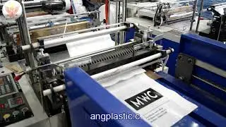 New Die - Cut plastic bag automatic making machine - Song Bang Plastic