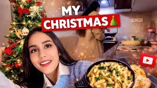 Christmas at Home 🎄 | Cooking Pasta, Decorating Tree & Cozy Vibes