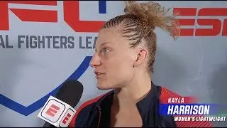 Kayla Harrison Remains Undefeated in her PFL 2019 Season Debut | PFL 1 2019 Post Fight Interview