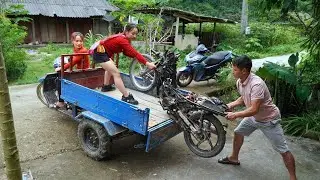 Young Girl Restores a Rusty Abandoned Bike Into a Brand New Ride | unbelievable Transformation#viral