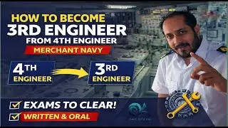 How to become 3rd engineer from 4th engineer