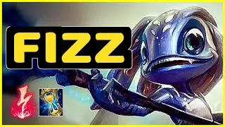 FIZZ VS ZED MID GAMEPLAY