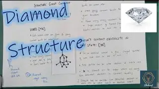 Структура и связь алмаза | GCSE | Химия &mdash; полное объяснение!