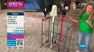 Origami Foldable Tool Rack