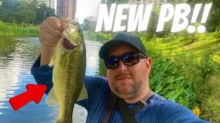 BEAUTIFUL Downtown Dallas Creek Is LOADED with Bass!! **Personal Best Caught**