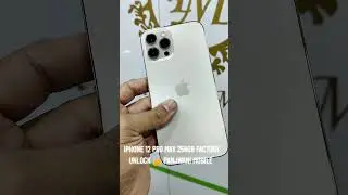 *_iPhone 12 pro max (256GB)_*GOLD 🪙 🔋*FACTORY UNLOCK* *BATTERY HEALTH 84%🔋**_**PANJWANI MOBILE*
