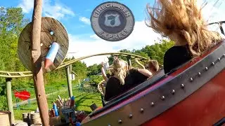 Fire Chaser Express- Dollywood Pigeon Forge Tennessee w/extra video of Switch Track [4K]