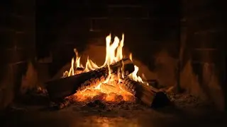 Cozy Fireplace Sounds | Crackling Fire for Sleep, Relaxation & Focus (1HR)
