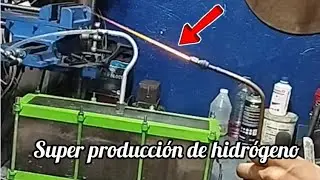 💥la mejor producci&oacute;n de hidr&oacute;geno que vas a ver en tu vida💥