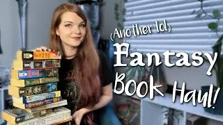 Another Fantasy Thrifted Book Haul! | I Found A Warehouse Full of 50 Cent Books!