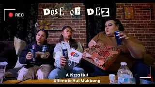 A Pizza Hut Ultimate Hut MUKBANG