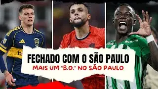 🚨FECHADO🚨 ACERTOU CONTRATA&Ccedil;&Atilde;O / ZAGUEIRO CHEGANDO / CAMISA 10 E PONTA NO SPFC / PIZZA NO FORNO