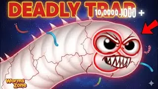 😱 ভুল জায়গায় ঢুকলেই ফিনিশ! | Deadly Trap | Worms Zone