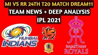 MI VS RR Dream11 team | Match 24 | Mumbai Indians Vs Rajasthan Royals | IPL 2021