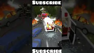 ambulance driver humanity mass drive in Bus simulator Indonesia #busdriving #busdrivingbussimulator