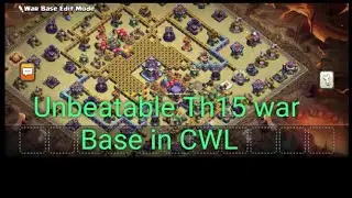 Unbeaten!! Best Townhall 15 Base+ Replay! Undefeated Th 15 war base ll 99% fail to get 2 Star ll