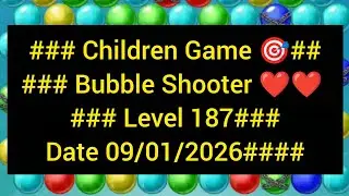 ### Bubble Shooter ### Level 187 ####/## Bubble Shooter game 🎯🎯### 
