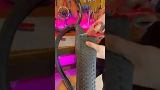 How to make  unflattable tire  at home #bikehacks #lifehacks