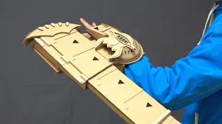 YuGiOh!/遊戯王/ダンボールでデュエルディスクを作るぜ！/DuelDisk/Cardboard DIY