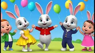 Poppy&rsquo;s Party | Kids Nursery Rhymes | Fun Bunny Party Song for Toddlers & Preschool