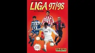 STICKERS PANINI LA LIGA SPANISH CHAMPIONSHIP 1998 ATLETICO MADRID