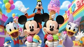 Mickey & Minnie&rsquo;s Ice Cream Shop Adventure 🍦 Fun Kids Cartoon Story