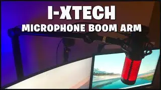 New Boom Arm Stand from I-XTECH! Unboxing and Setup!