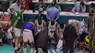 1994 NBA Rookie Game: Penny Hardaway, Chris Webber, Isaiah Rider, Shawn Bradley, Toni Kukoc