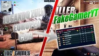 Jugando en el mapa China y usando Sniper (Zula Europeo)-con FakeGamerYT