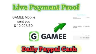 Payment Proof of Gamee App