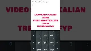Cara mengatasi video short susah trending | Video short sepi penonton