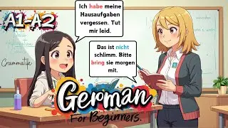 👩&zwj;🏫 Student Asks, Teacher Answers! | Easy German Conversations | german Dialogues 🗣️