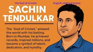 Sachin Tendulkar Life Story (Level B1) | Learn English Through Stories