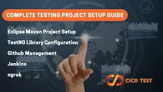 Learn Maven + TestNG + Github + Jenkins + ngrok #softwaretesting