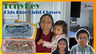 Kids Blue Light Glasses by TonyKey from Amazon | Affordable, Durable and With Cute Glasses Case