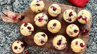 Клюквенно-апельсиновые маффины &mdash; ЛУЧШИЙ рецепт!