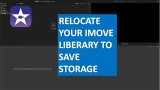 HOW TO RELOCATE IMOVE LIBERARY AND SAVE STORAGE