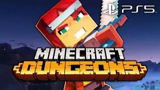 MINECRAFT DUNGEONS Gameplay Walkthrough Part 1 - THE GREAT ADVENTURE (4K 60FPS)