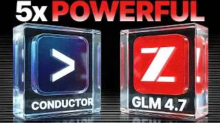Gemini Conductor + GLM 4.7 — Создавайте и автоматизируйте ВСЁ!