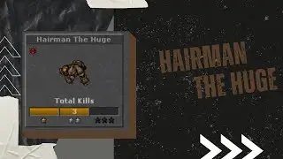 [TIBIA] BOSS RARO - HAIRMAN THE HUGE - 5 KILLS - 100 PTS