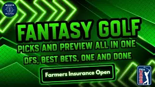 Прогнозы и предварительный обзор турнира Farmers Insurance Open 2026 — все в одном: DFS, ставки, ...