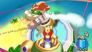 Super Mario Sunshine: All Bosses in HD (4K 60fps)