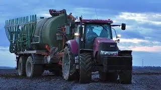 Case IH Puma 165 CVX + Romill Neptun 16 - Tractor in action🚜👍