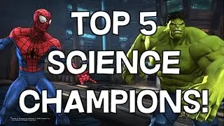 Top 5 Science Champions! - Patch 12.0.1 - Marvel Contest Of Champions