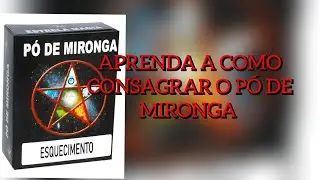 CONSAGRAÇÃO DE PÓ DE MIRONGA #magia #ritual #macumbeiro